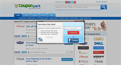 Desktop Screenshot of couponpark.com